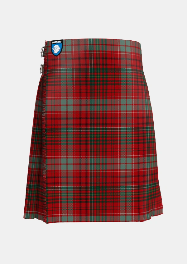 Traditional_Kinnoull_Tartan_854_kilt_front_image_with_pleated_design_and_adjustable_buckles_for_men