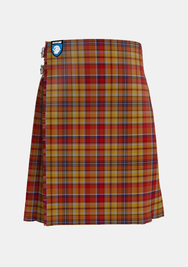 Traditional_Kinross_2_Tartan_4179_kilt_front_image_with_pleated_design_and_adjustable_buckles_for_men