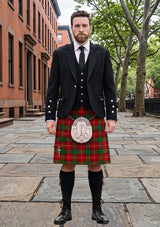 Traditional_Kirk_Tartan_4229_Kilt_and_Argyle_Jacket_Kilt_Outfit_front_image