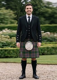 Traditional_Knox_tartan_7555_Kilt_and_Argyle_Jacket_Kilt_Outfit_front_image