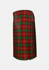 Traditional_Krik_Tartan_kilt_4229_left_image_with_pleated_design_and_adjustable_buckles_for_men