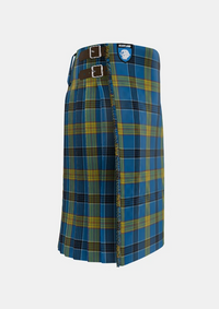 Traditional_Laing_Tartan_kilt_6096_right_image_with_pleated_design_and_adjustable_buckles_for_men