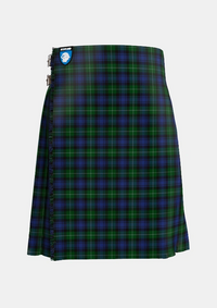Traditional_Lamont_2_Tartan_296_kilt_front_image_with_pleated_design_and_adjustable_buckles_for_men