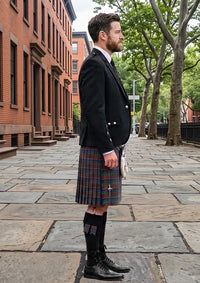 Traditional_Land_s_End_Maroon_Tartan_Kilt_and_Argyle_Jacket_Kilt_Outfit_right_image