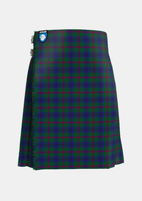 Traditional_Laurie_Tartan_kilt_4224_front_image_with_pleated_design_and_adjustable_buckles_for_men