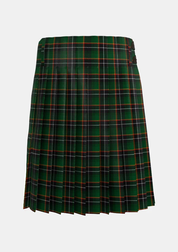 Traditional_Lawson__William_Tartan_kilt_3285_back_image_with_pleated_design_and_adjustable_buckles_for_men