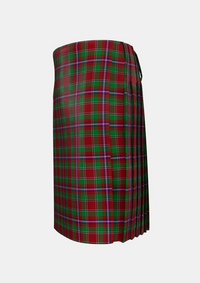 Traditional_Leach_1995_Tartan_2356_kilt_left_image_with_pleated_design_and_adjustable_buckles_for_men