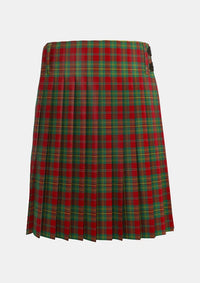 Traditional_Leask_Tartan_kilt_905_back_image_with_pleated_design_and_adjustable_buckles_for_men