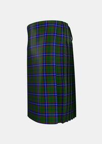 Traditional_Lee_Personal_Tartan_5407_kilt_left_image_with_pleated_design_and_adjustable_buckles_for_men