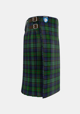 Traditional_Leinster_Tartan_kilt_right_image_with_pleated_design_and_adjustable_buckles_for_men