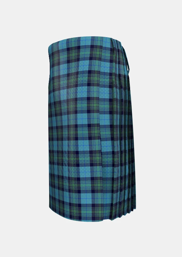 Traditional_Lemania_Tartan_kilt_10816_left_image_with_pleated_design_and_adjustable_buckles_for_men