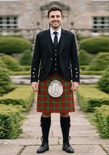 Traditional_Lennox_tartan_935_Kilt_and_Argyle_Jacket_Kilt_Outfit_front_image