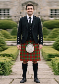 Traditional_Lennox_tartan_935_Kilt_and_Argyle_Jacket_Kilt_Outfit_front_image