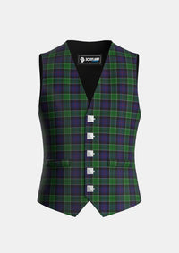 Traditional_Leslie_Hunting_Tartan_1113_Waistcoat_front_image