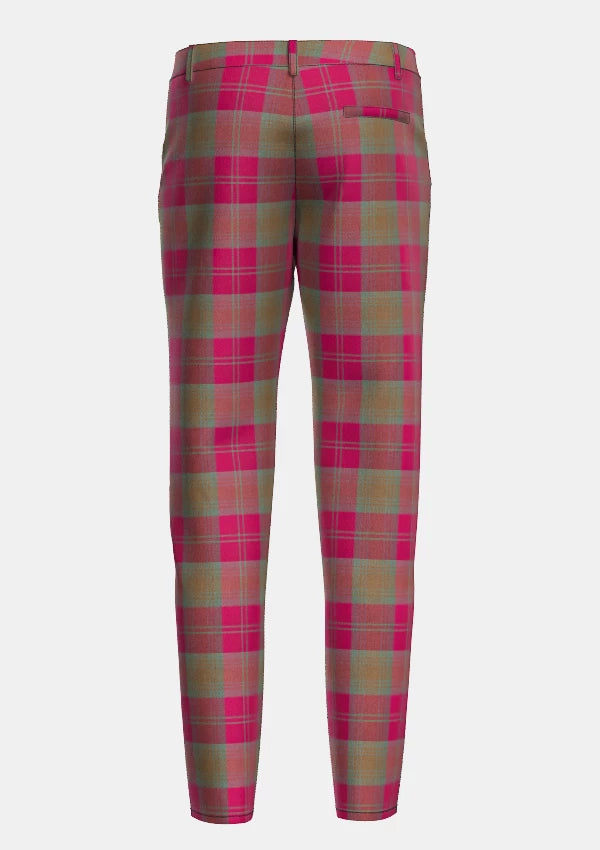 Maßgeschneiderte Lindsay Weathered Tartan Hose	