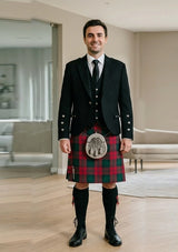 Traditional_Lindsay_tartan_Kilt_and_Argyle_Jacket_Kilt_Outfit_front_image