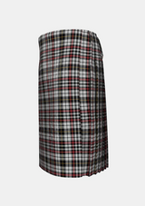 Traditional_Little_Arisaid_Tartan_4137_kilt_left_image_with_pleated_design_and_adjustable_buckles_for_men