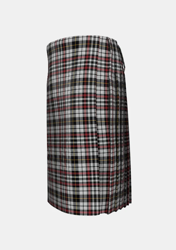 Traditional_Little_Arisaid_Tartan_4137_kilt_left_image_with_pleated_design_and_adjustable_buckles_for_men