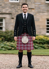 Traditional_Little_of_Morton_Rigg_tartan_2349_Kilt_and_Argyle_Jacket_Kilt_Outfit_front_image