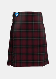 Traditional_Llewellen_of_Wales_Tartan_kilt_5759_front_image_with_pleated_design_and_adjustable_buckles_for_men