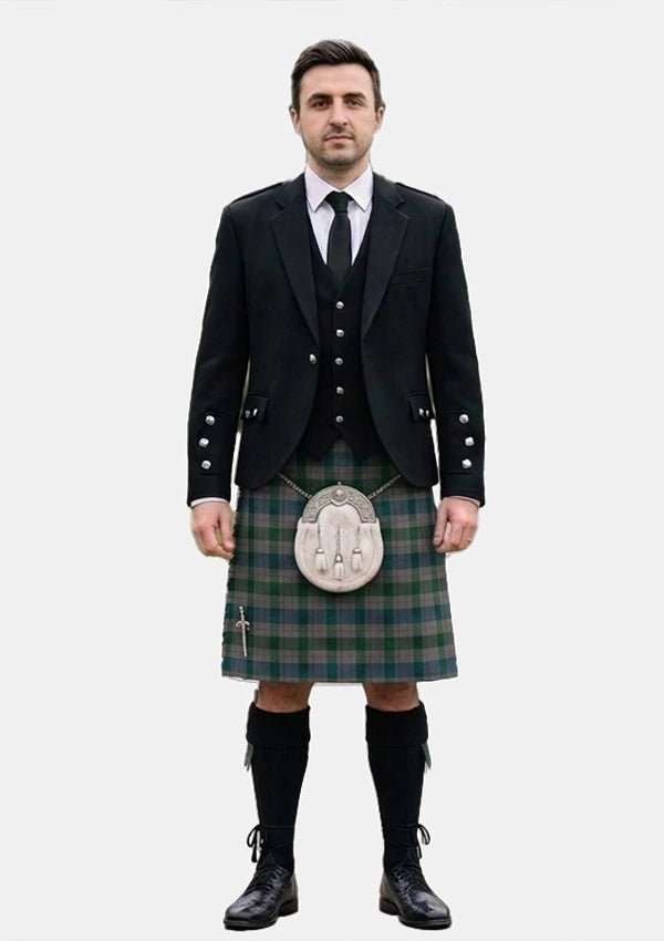 Traditional_Lloyd_of_Wales_Tartan_Kilt_and_Argyle_Jacket_Kilt_Outfits_front_image