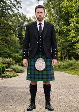 Traditional_Lochaber_Tartan_685_Kilt_and_Argyle_Jacket_Kilt_Outfit_front_image