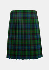Traditional_Lochaber_Tartan_kilt_685_back_image_with_pleated_design_and_adjustable_buckles_for_men