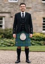 Traditional_Lockhart_Tartan_2258_Kilt_and_Argyle_Jacket_Kilt_Outfit_front_image
