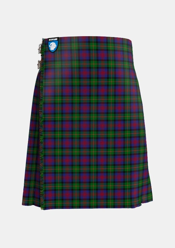 Traditional_Logan_1831_Tartan_490_kilt_front_image_with_pleated_design_and_adjustable_buckles_for_men