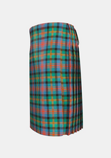 Traditional_Logan_tartan_left_image_with_pleated_design_and_adjustable_buckles_for_men