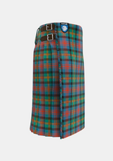 Traditional_Logan_tartan_right_image_with_pleated_design_and_adjustable_buckles_for_men