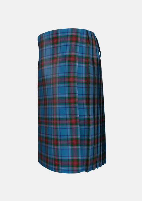 Traditional_Louth_County_Tartan_2277_kilt_left_image_with_pleated_design_and_adjustable_buckles_for_men