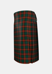 Traditional_Lowland_Donnelly_tartan_left_image_with_pleated_design_and_adjustable_buckles_for_men
