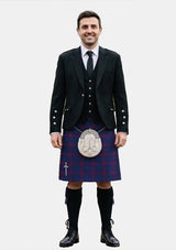Traditional_Lynch_tartan_2163_Kilt_and_Argyle_Jacket_Kilt_Outfits_front_image