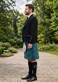 Traditional_Lyon_Ancient_Tartan_Kilt_and_Argyle_Jacket_Kilt_Outfit_left_image