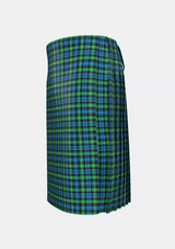 Traditional_Lyon_Ancient_Tartan_kilt_left_image_with_pleated_design_and_adjustable_buckles_for_men