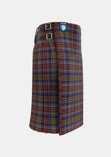 Traditional_Lysaght_Tartan_6591_kilt_right_image_with_pleated_design_and_adjustable_buckles_for_men