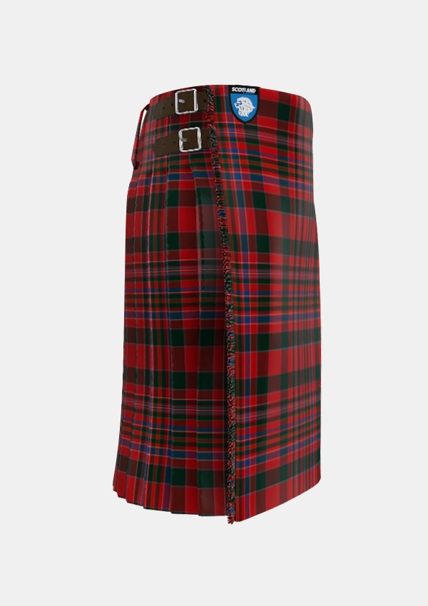 Traditional_MacAlister_1831_Tartan_579_kilt_right_image_with_pleated_design_and_adjustable_buckles_for_men