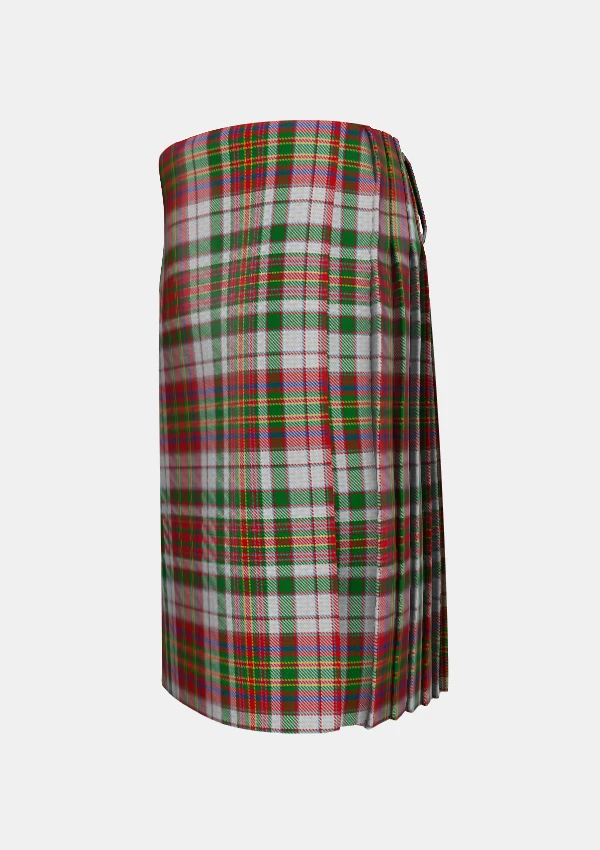 Traditional_MacAlister_Dress_Tartan_kilt_6629_left_image_with_pleated_design_and_adjustable_buckles_for_men