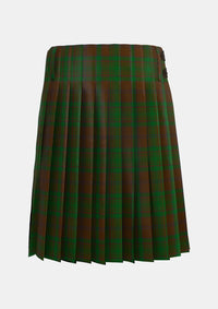 Traditional_MacAlister_of_Glenbarr_Hunting_Tartan_910_kilt_back_image_with_pleated_design_and_adjustable_buckles_for_men