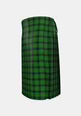 Traditional_MacArthur_Highland_Society_Tartan_959_kilt_left_image_with_pleated_design_and_adjustable_buckles_for_men