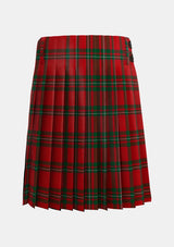 Traditional_MacAulay_of_Ardincaple_Tartan_1338_kilt_back_image_with_pleated_design_and_adjustable_buckles_for_men