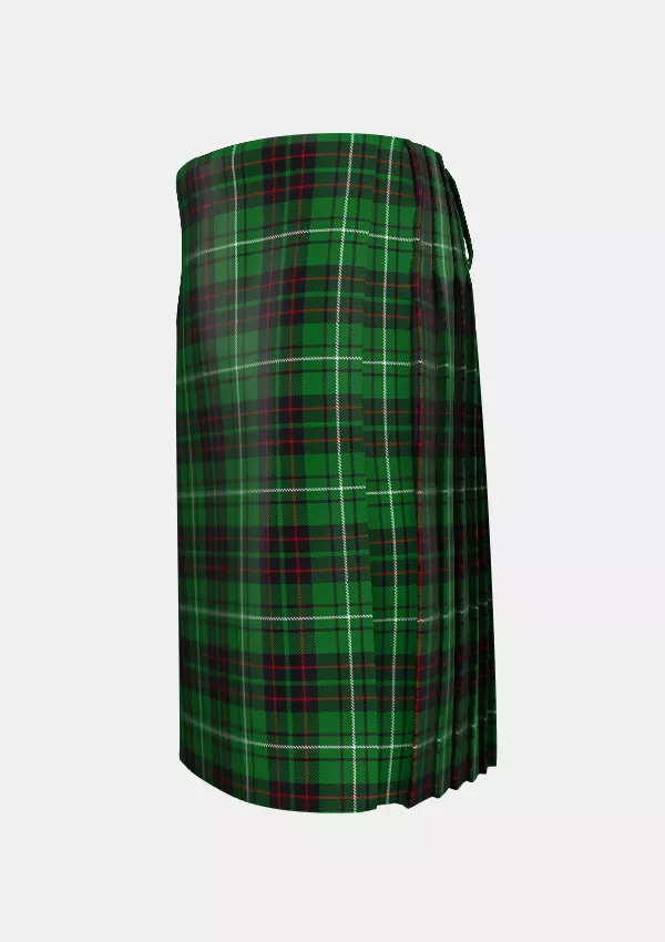 Traditional_MacAulay_of_Lewis_Tartan_6286_kilt_left_image_with_pleated_design_and_adjustable_buckles_for_men