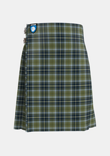 Traditional_MacBean_Hunting_Tartan_13595_kilt_front_image_with_pleated_design_and_adjustable_buckles_for_men