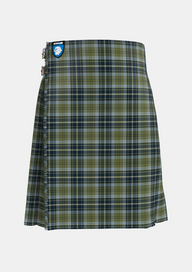 Traditional_MacBean_Hunting_Tartan_13595_kilt_front_image_with_pleated_design_and_adjustable_buckles_for_men