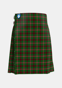 Traditional_MacCall_Tartan_kilt_2238_front_image_with_pleated_design_and_adjustable_buckles_for_men