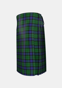 Traditional_MacCallum_2_Tartan_767_kilt_left_image_with_pleated_design_and_adjustable_buckles_for_men
