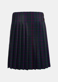 Traditional_MacCaughan_or_MacEachain_Personal_Tartan_169_kilt_back_image_with_pleated_design_and_adjustable_buckles_for_men