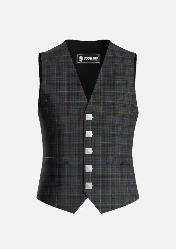 Traditional_MacClellan_Tartan_325_Waistcoat_front_image