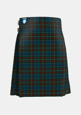 Traditional_MacConnell_Tartan_kilt_front_image_with_pleated_design_and_adjustable_buckles_for_men